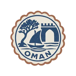Oman stamp