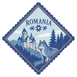 Romania stamp