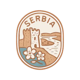 Serbia stamp