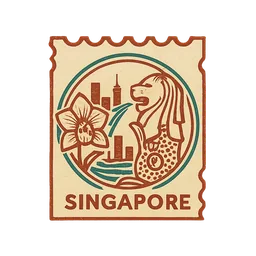 Singapore stamp