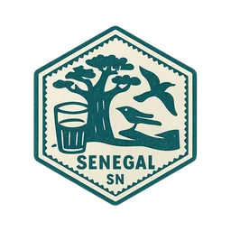 Senegal stamp