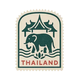Thailand stamp