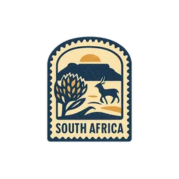 South Africa stamp